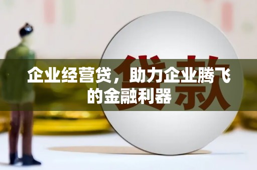 定陶企业经营贷，助力企业腾飞的金融利器