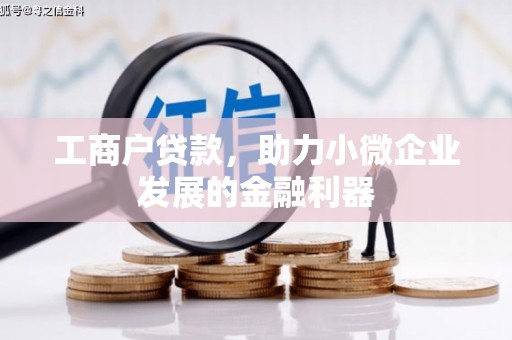 定陶工商户贷款，助力小微企业发展的金融利器
