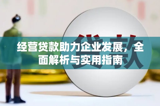 定陶经营贷款助力企业发展，全面解析与实用指南