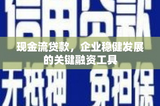 定陶现金流贷款，企业稳健发展的关键融资工具