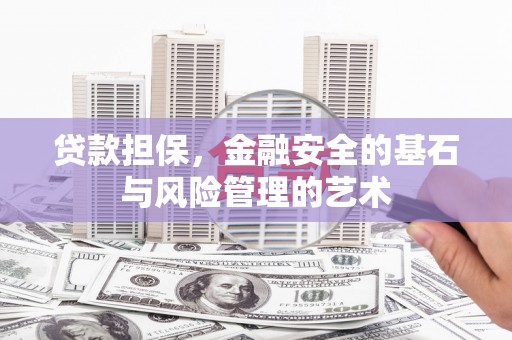 定陶贷款担保，金融安全的基石与风险管理的艺术