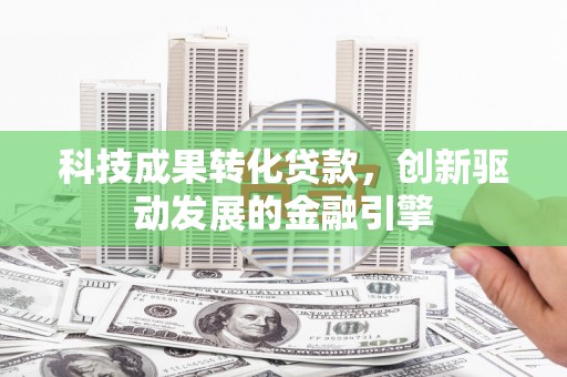 定陶科技成果转化贷款，创新驱动发展的金融引擎