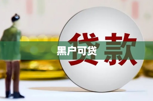 定陶黑户可贷