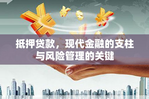 定陶抵押贷款，现代金融的支柱与风险管理的关键