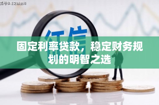 定陶固定利率贷款，稳定财务规划的明智之选