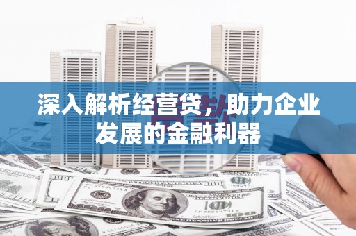 定陶深入解析经营贷，助力企业发展的金融利器