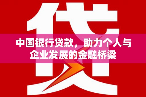 定陶中国银行贷款，助力个人与企业发展的金融桥梁