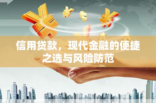 定陶信用贷款，现代金融的便捷之选与风险防范