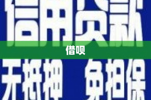 定陶借呗