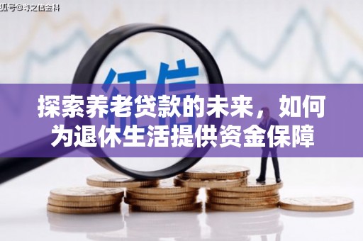 定陶探索养老贷款的未来，如何为退休生活提供资金保障