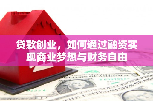 定陶贷款创业，如何通过融资实现商业梦想与财务自由