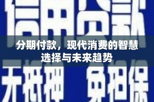定陶分期付款，现代消费的智慧选择与未来趋势