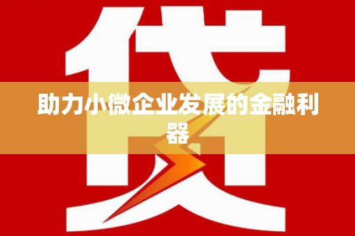 定陶助力小微企业发展的金融利器