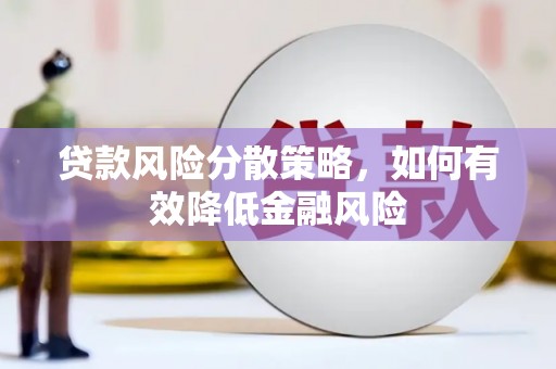 定陶贷款风险分散策略，如何有效降低金融风险
