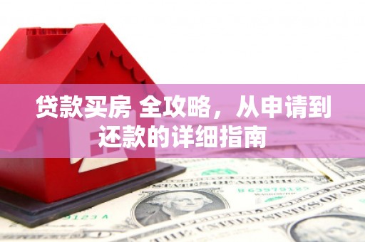 定陶贷款买房 全攻略，从申请到还款的详细指南