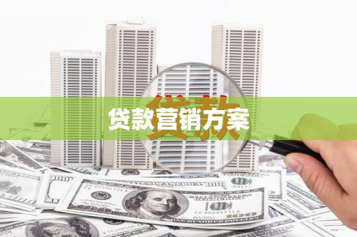 定陶贷款营销方案