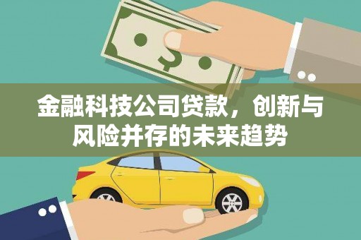 定陶金融科技公司贷款，创新与风险并存的未来趋势