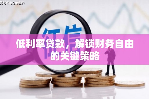 定陶低利率贷款，解锁财务自由的关键策略