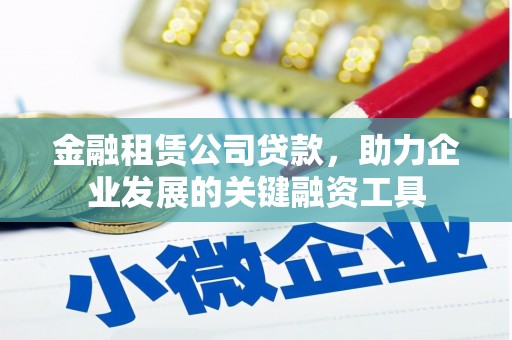 定陶金融租赁公司贷款，助力企业发展的关键融资工具