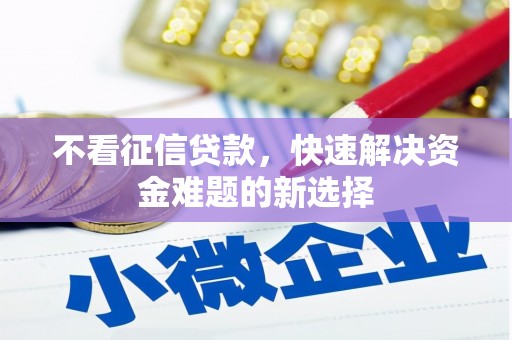 定陶不看征信贷款，快速解决资金难题的新选择