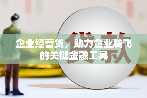 定陶企业经营贷，助力企业腾飞的关键金融工具