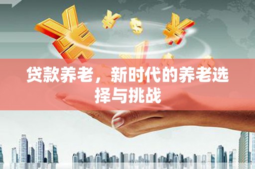 定陶贷款养老，新时代的养老选择与挑战