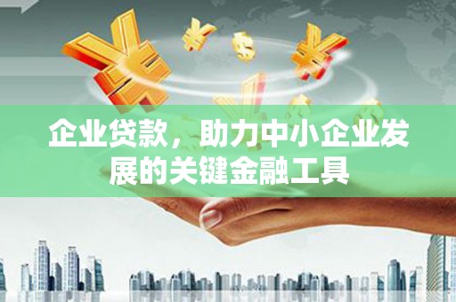 定陶企业贷款，助力中小企业发展的关键金融工具