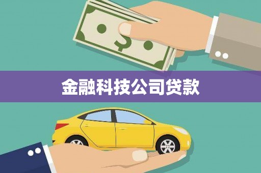 定陶金融科技公司贷款
