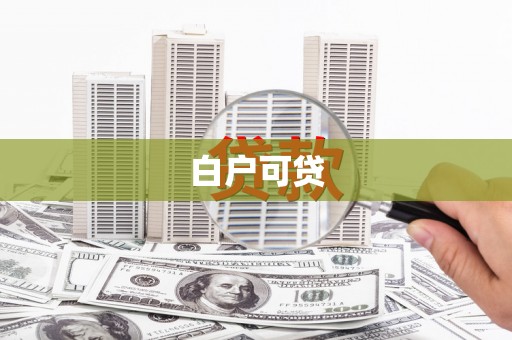 定陶白户可贷