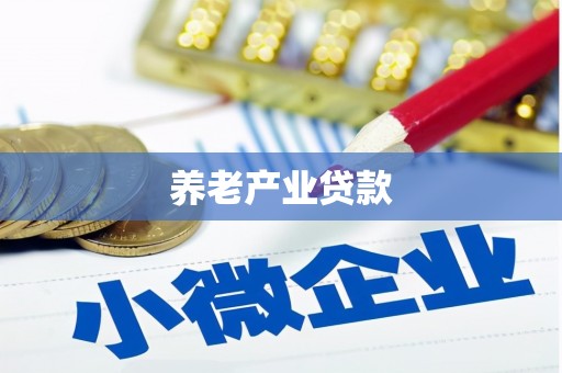 定陶养老产业贷款