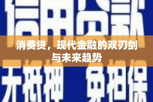 定陶消费贷，现代金融的双刃剑与未来趋势