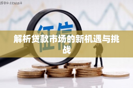定陶解析贷款市场的新机遇与挑战